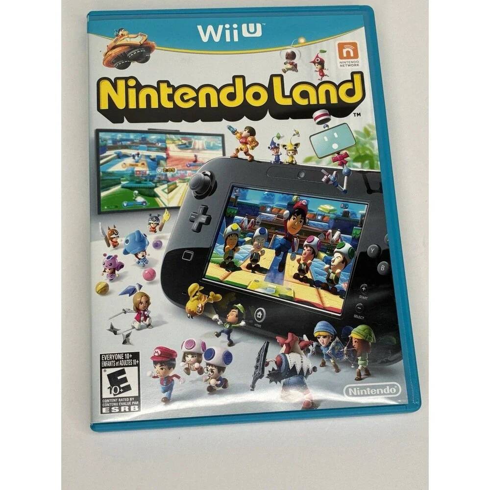 Nintendo Wii U Game Nintendo Land Complete - Tested & Works
